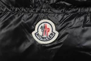 Mxxcler Serfanto Short Puffer Jacket #MS-58 Black Brand label