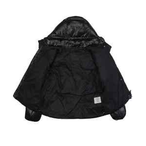 Mxxcler Serfanto Short Puffer Jacket #MS-58 Black Lining