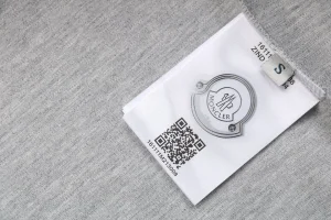 Mxxcler Side Stripe Logo Zip-Up Jacket Grey Wash label