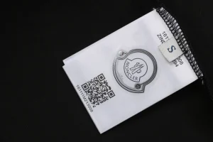 Mxxcler Side Stripe Logo Zip-Up Jacket Black Wash label