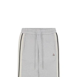 Mxxcler Side Stripe Sweatpants Grey