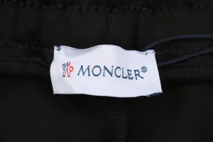 Mxxcler Side Stripe Sweatpants Black Brand label