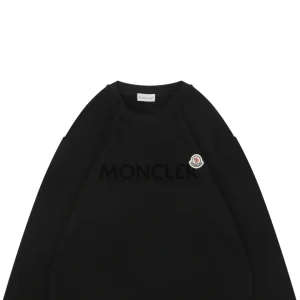 Mxxcler Velvet-Flocked Logo Crewneck Sweatshirt8.jpeg
