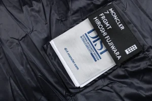 Mxxcler x Fragment Hiroshi Fujiwara Knit Down Vest #2528 Black Wash label