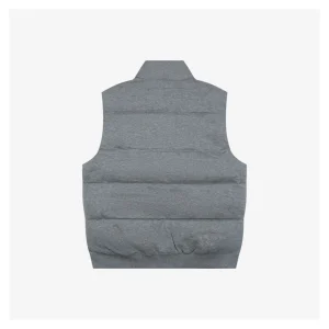 Mxxcler x Fragment Hiroshi Fujiwara Knit Down Vest #2528 Grey Back view