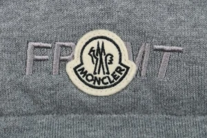 Mxxcler x Fragment Hiroshi Fujiwara Knit Down Vest #2528 Grey Brand label