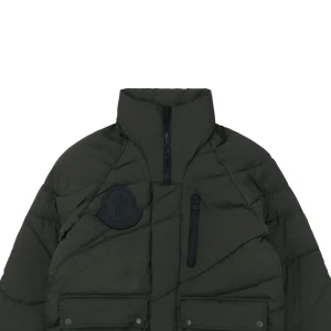 Mxxcler x Pharrell Williams Oversized Logo Puffer Jacket