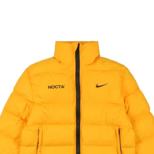 Nike x Drake NOCTA Stand Collar Down Jacket Yellow