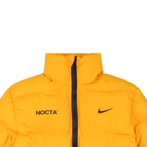 Nike x Drake NOCTA Stand Collar Down Jacket Yellow
