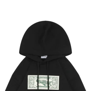 Off-White Crocodile Dollar Graphic Hoodie