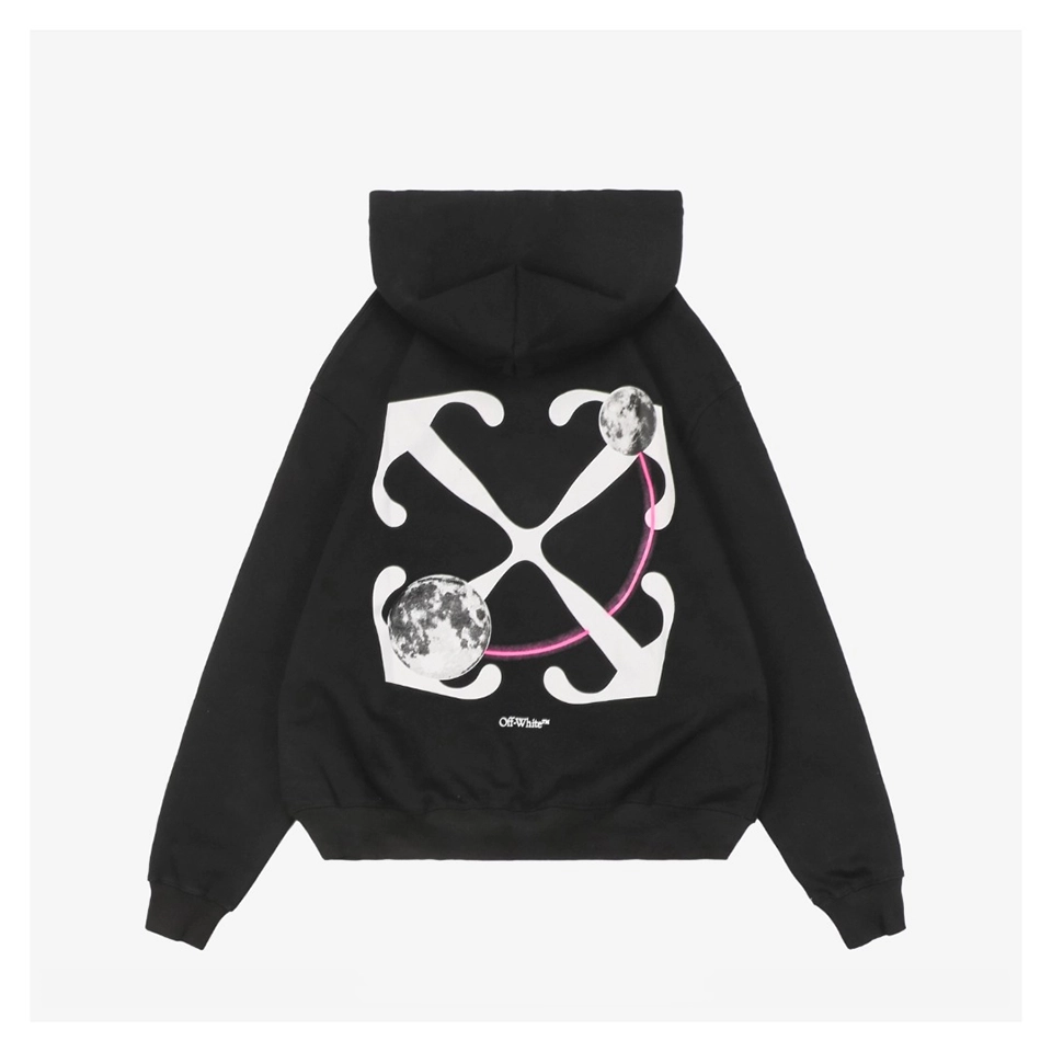 Off-White Lunar Anchor Arrows Graphic Hoodie