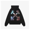Off-White Portrait Overlay Arrows Print Hoodie