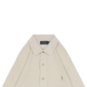 Ralph Lauren Cotton-Linen Knit Shirt
