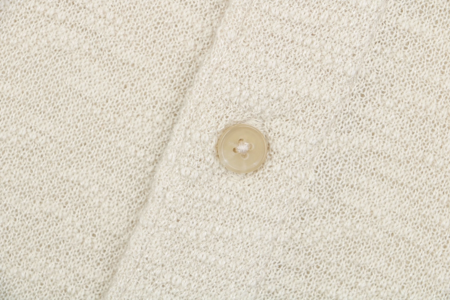 Ralph Lauren Cotton-Linen Knit Shirt Button