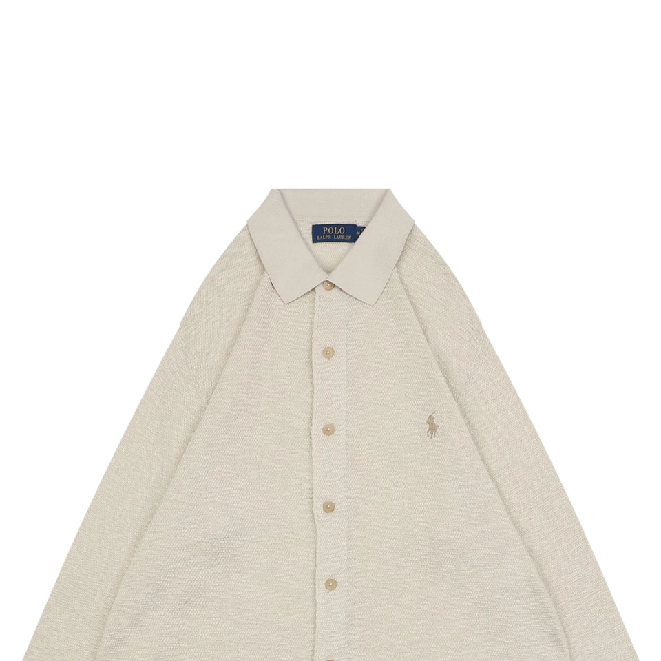 Ralph Lauren Cotton-Linen Knit Shirt