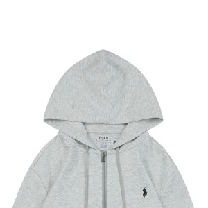 Ralph Lauren Embroidered Pony Zip-Up Hoodie