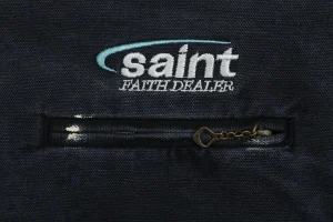 Saint Michael DRUG Distressed Workwear Jacket Zipper