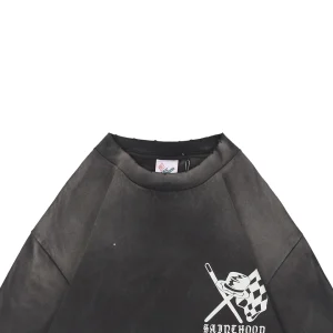 Saint Michael Skull Helmet Graphic Shirt