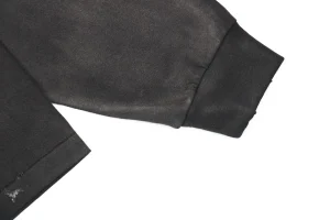 Saint Michael Skull Helmet Graphic Shirt Cuff