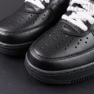 Sup x Air Force 1 Low 'Box Logo - Black White' White Laces6