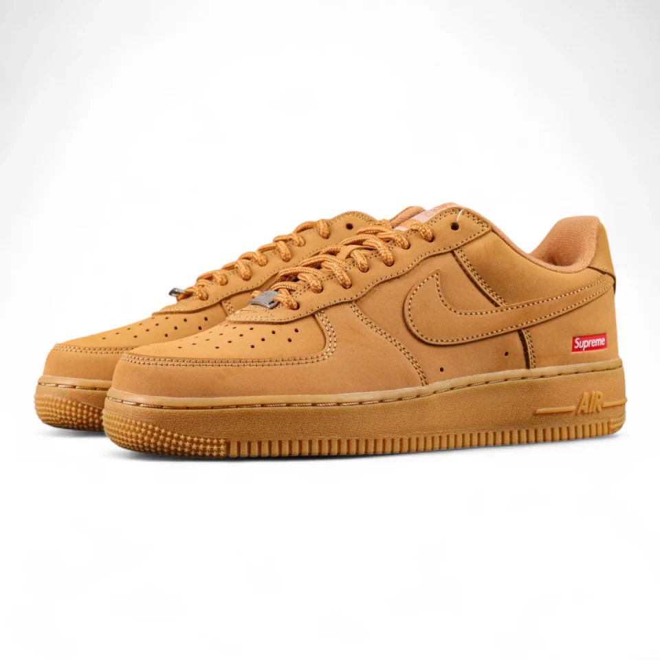 Sup x Air Force 1 Low SP 'Box Logo - Wheat'