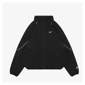 Sup x Nike Swoosh Track Jacket Black Front view
