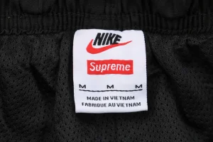 Sup x Nike Swoosh Track Pants Sup x Nike Swoosh Track Pants Black Wash label