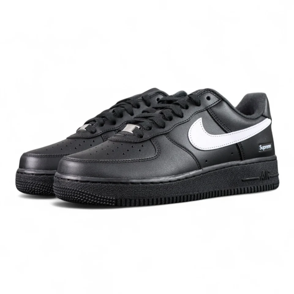 Sup x Air Force 1 Low 'Box Logo - Black White'