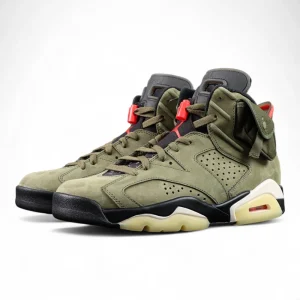 Travis Scott x Jordan 6 Retro 'Olive'
