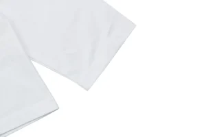 We11done 1506 Distressed Lettering Shirt White Cuff