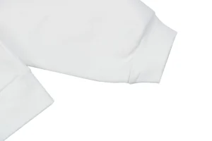 We11done Pillow Logo Zip Jacket White Cuff