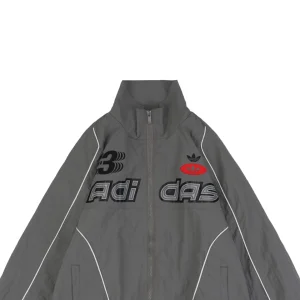 Adidas Valentine’s Day Trefoil Jacket Grey