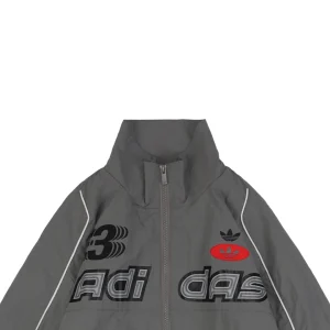Adidas Valentine’s Day Trefoil Jacket Grey