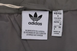 Adidas Valentine’s Day Trefoil Jacket Grey Brand label