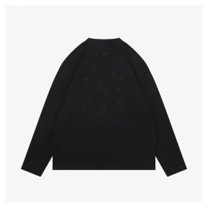 MLB Big Back NY Embroidered Shirt Black Back view