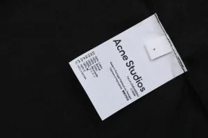 Acne Studios 1996 Mirror Logo Rhinestone Shirt Wash label