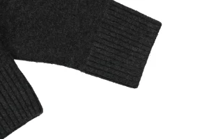 Ami Heart Logo Polo Sweater Cuff