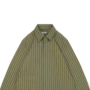 BBry Equestrian Logo Pocket Striped Shirt