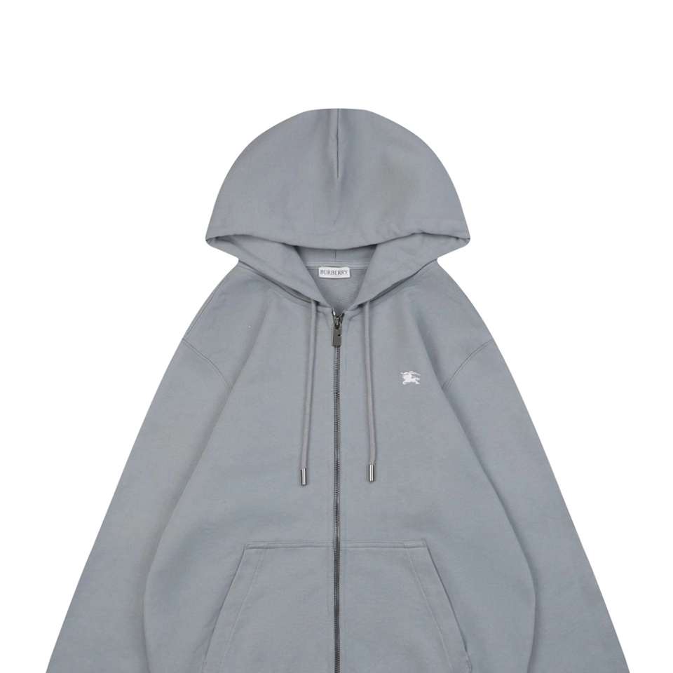 BBry Rope Knight Embroidered Zip Hoodie