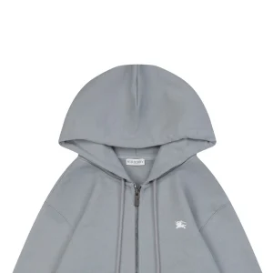 BBry Rope Knight Embroidered Zip Hoodie