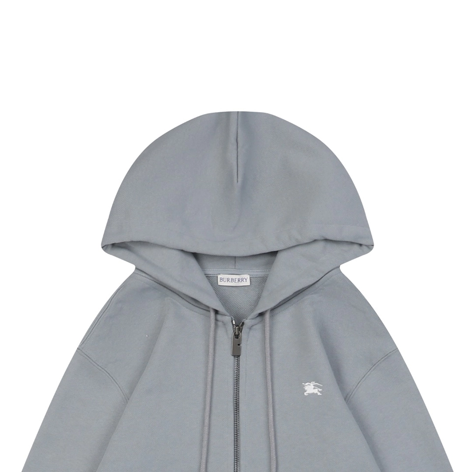 BBry Rope Knight Embroidered Zip Hoodie