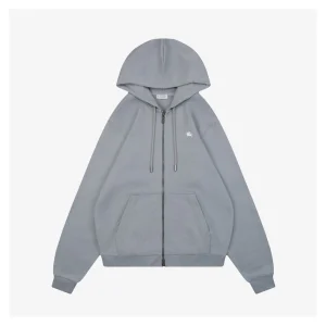 BBry Rope Knight Embroidered Zip Hoodie Front view