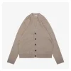 BBry Signature Hem Cashmere Cardigan