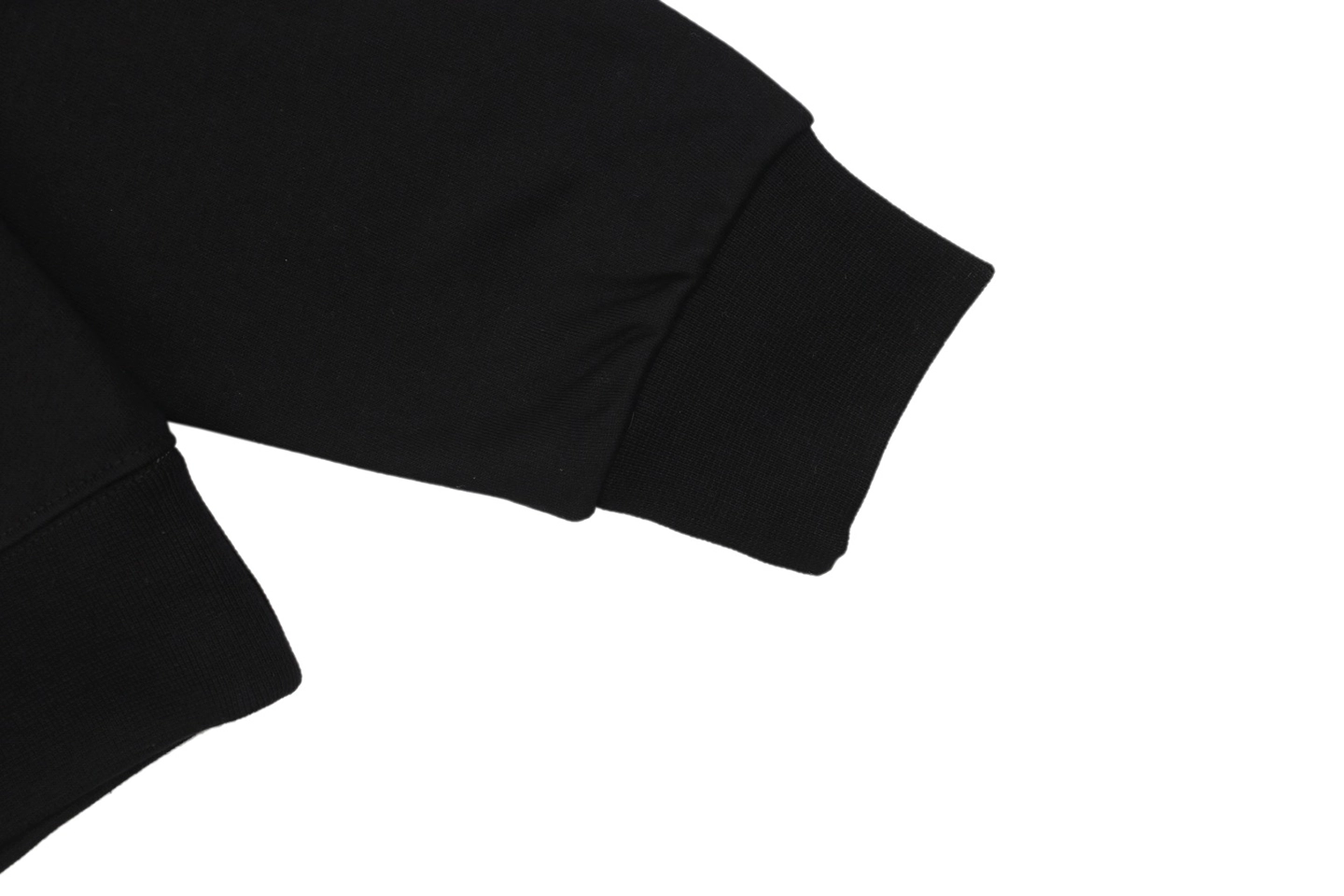BBry “The Last Supper” Graphic Crewneck Sweatshirt Black Cuff