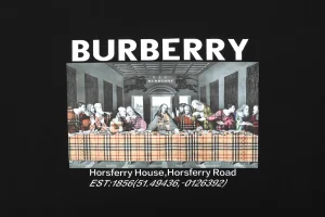 BBry “The Last Supper” Graphic Crewneck Sweatshirt Black Front Print