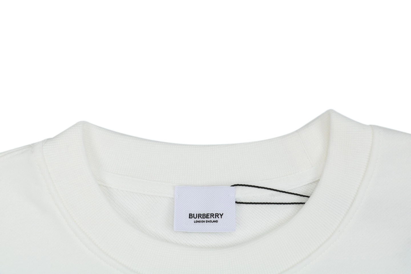BBry “The Last Supper” Graphic Crewneck Sweatshirt White Collar