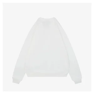 BBry “The Last Supper” Graphic Crewneck Sweatshirt White Back view