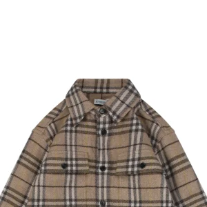 BBry Wool Check Two-Pocket Shirt