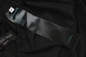 Balenciaga Circular Line Detail Pants Wash label