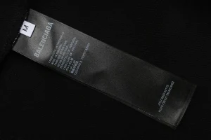 Balenciaga Double B Graffiti Print Crewneck Sweatshirt Wash label